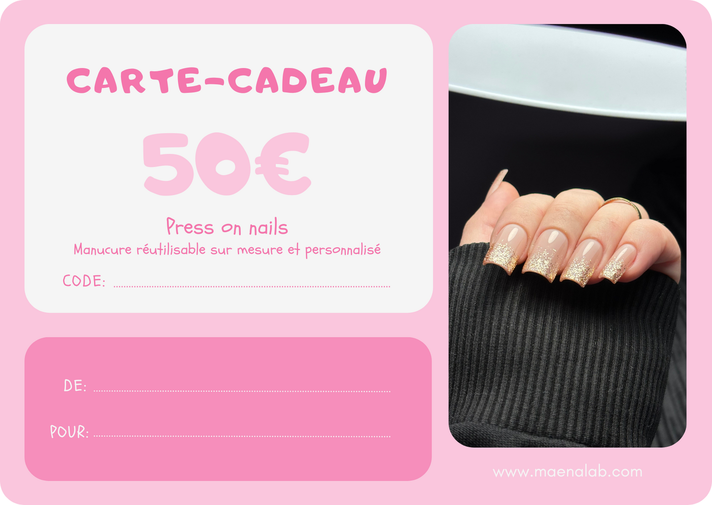 Carte cadeau